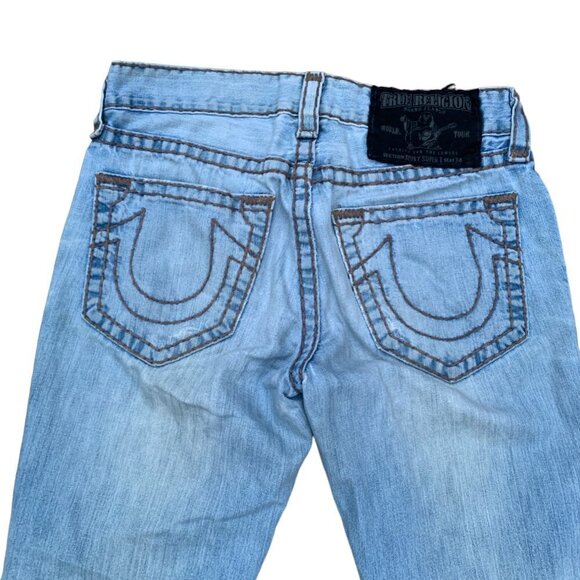 Vintage True Religion Jeans Size 32 BOBBY SUPER T Blue - Picture 7 of 9